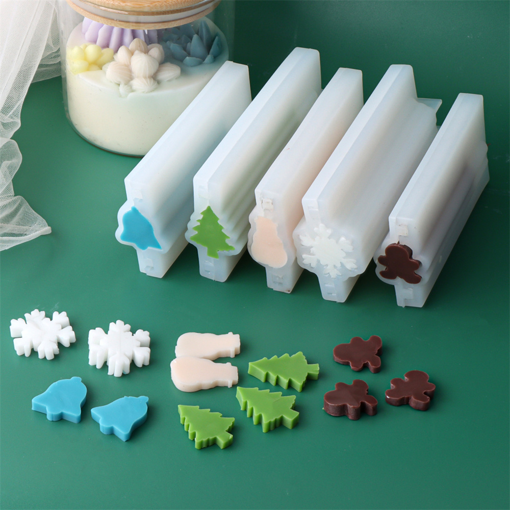 シリコンクリスマスチューブ,石鹸柱,クリスマスツリーの形,ミ - Soap Making Diy Kit のレビューと価格