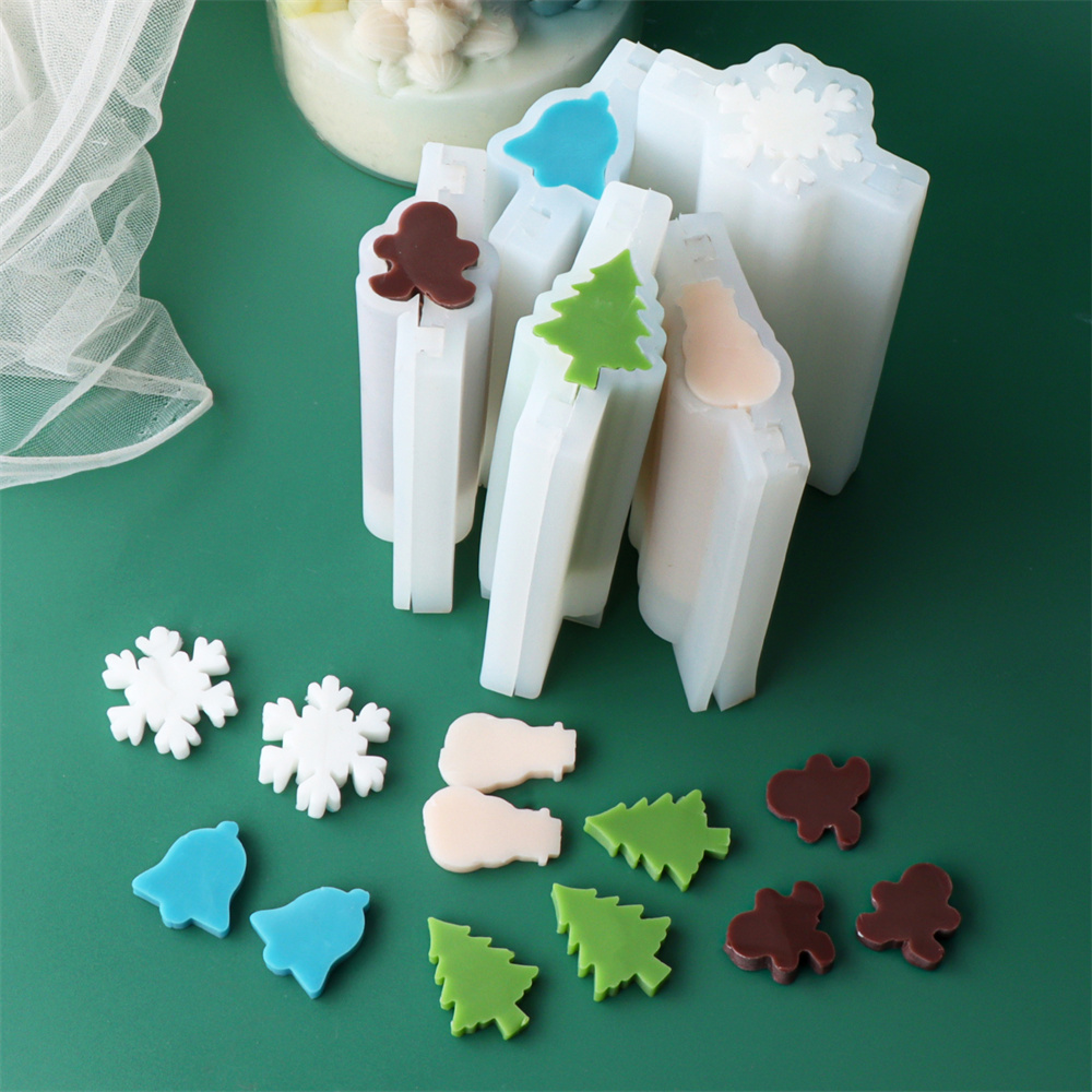 シリコンクリスマスチューブ,石鹸柱,クリスマスツリーの形,ミ - Soap Making Diy Kit のレビューと価格