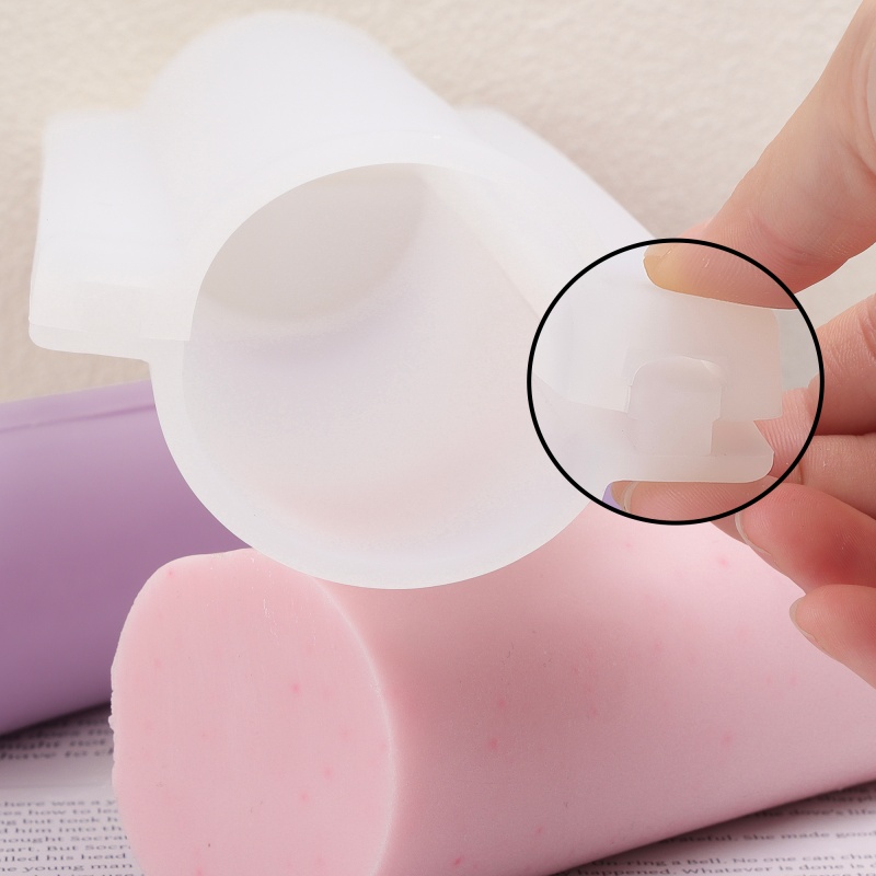 ロングハート型シリコンソープローフモールド、丸型ソープチュー - Soap Making Kit For Beginners のレビューと価格
