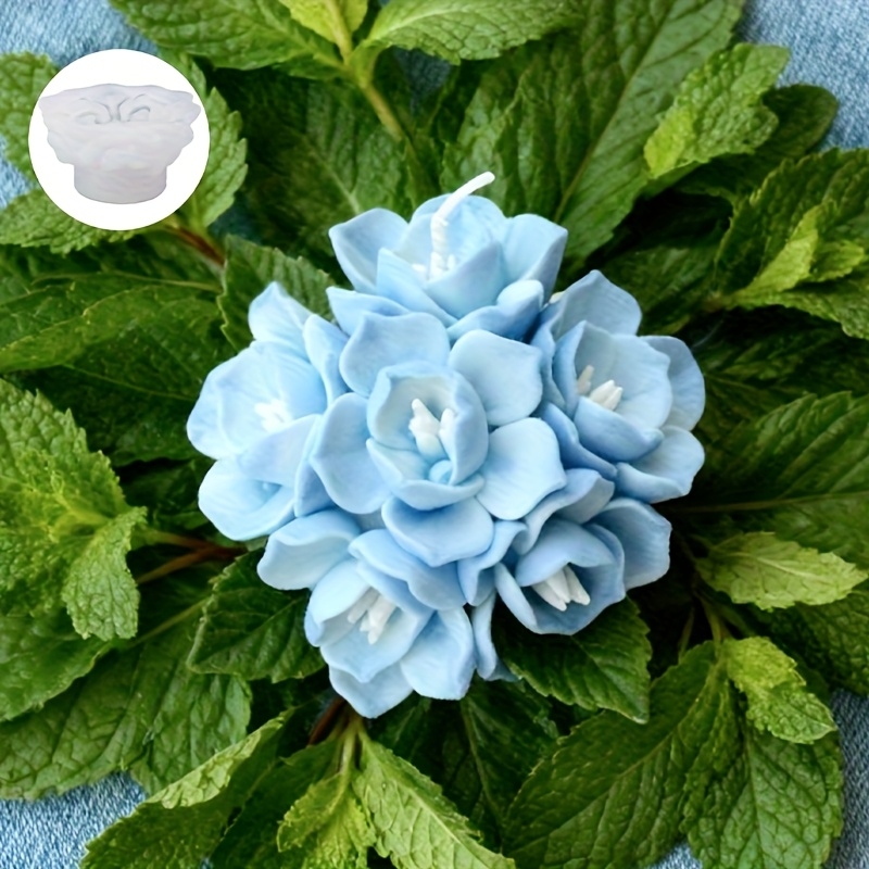 1つのアジサイの花型シリコンモールド、キャンドル、石鹸、樹脂 - Soap Making Ins のレビューと価格