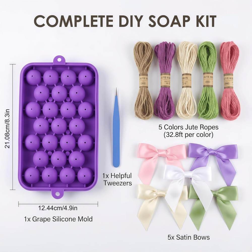 グレープフルーツの形をした石鹸型。DIYクラフト用品。3Dシ - Soap Making Gifts のレビューと価格