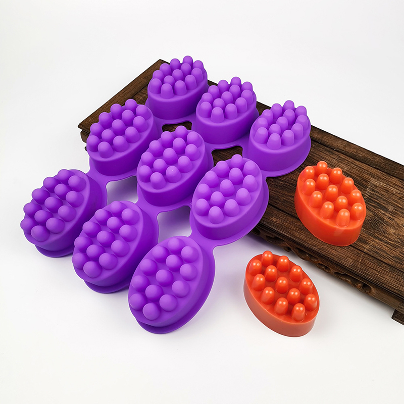 新しい # 3Dシリコン製石鹸型、マッサージ形状の石鹸型、マ - Soap Making Instructions のレビューと価格